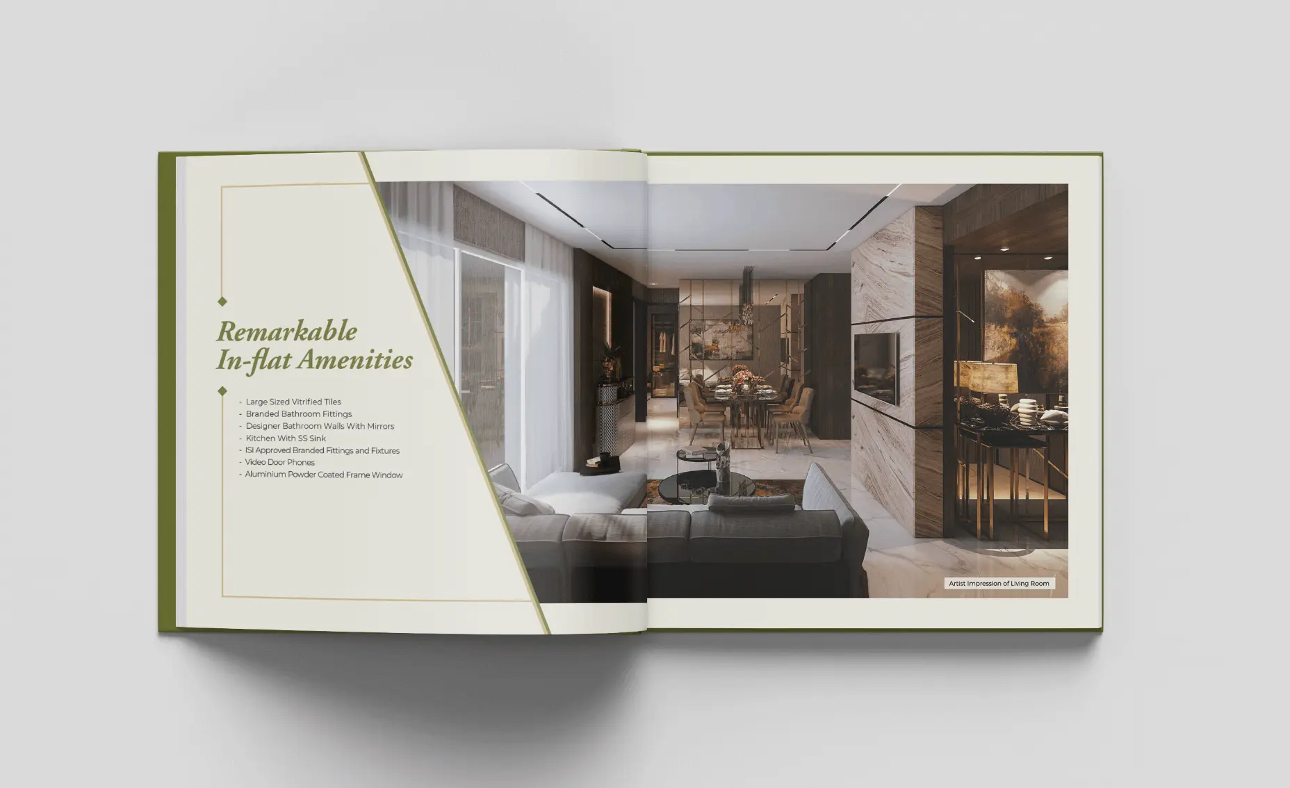 Nahar Olivia brochure spread