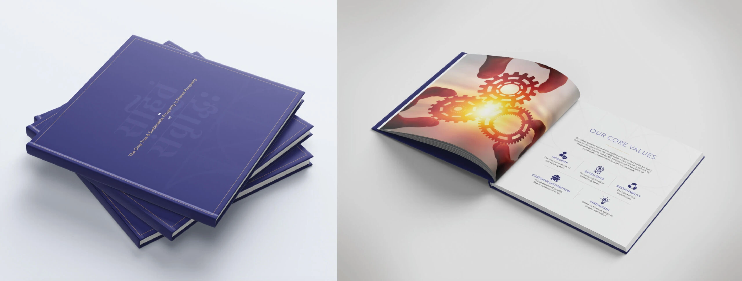 Orient Corp brand identity artwork